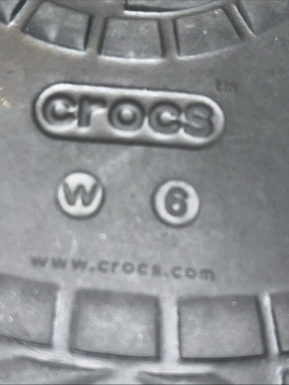 CROCS Women’s Black Slide Sandals - Classic Slide - Picture 6 of 6